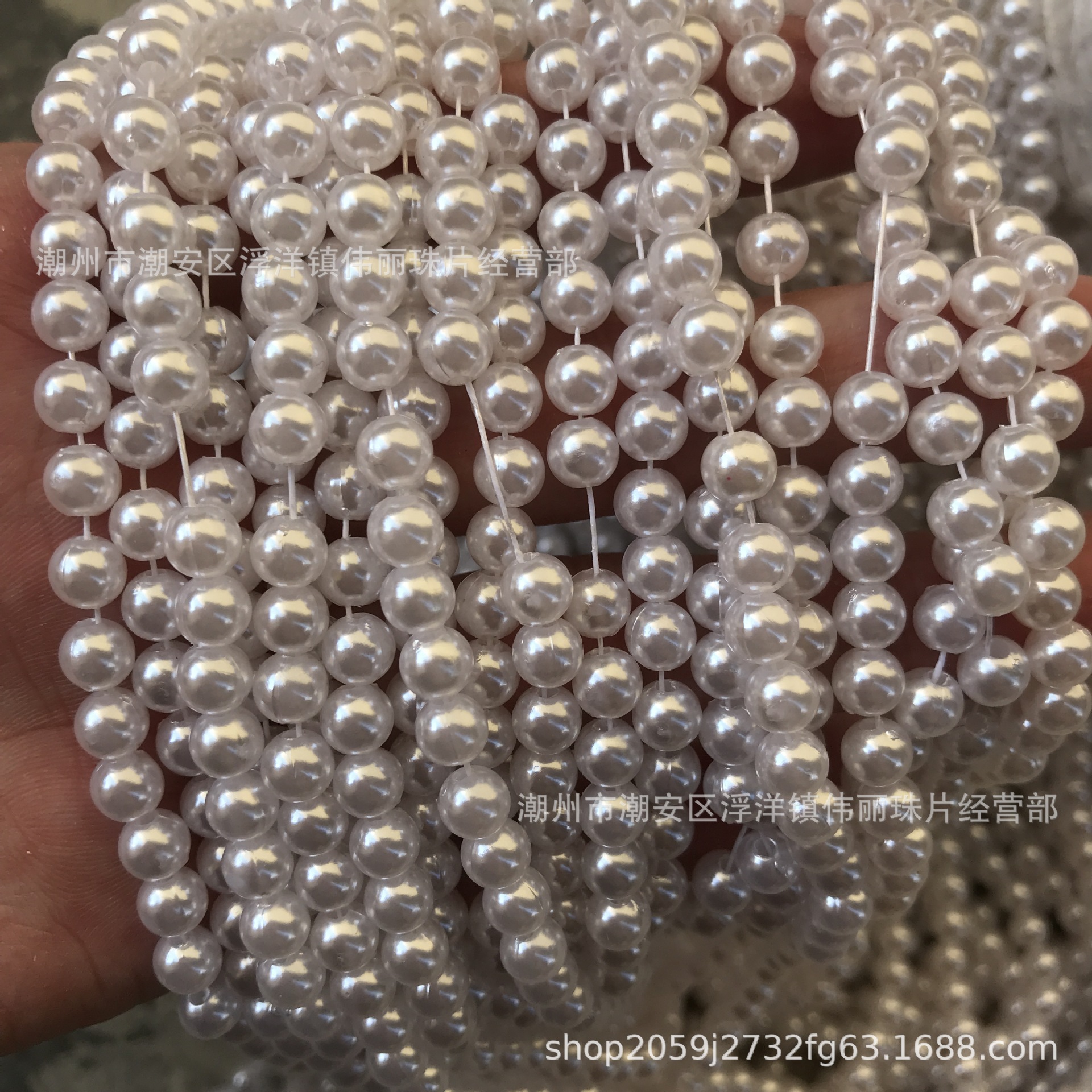 Earrings from pearl