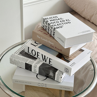 Modern Minimalist Ins Fake Book Decoration Photography Ornament Bookshelf Study Room Model Room Desktop Decoration Book