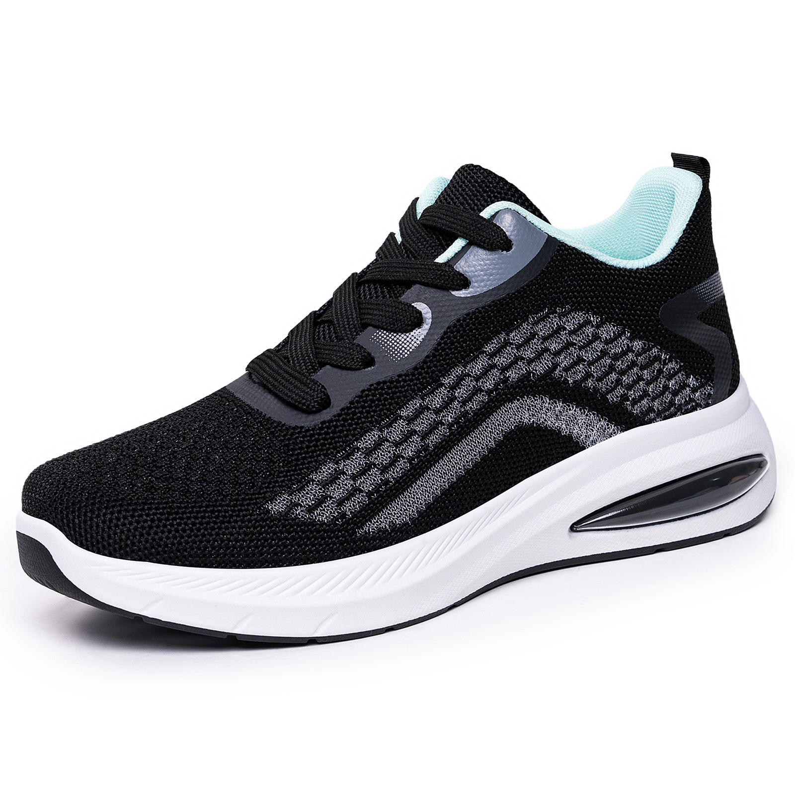 Zapatos de primavera para mujeres zapatos casuales al aire libre zapatos deportivos ligeros transfronterizos textiles transpirables zapatos de mujer zapatos de red