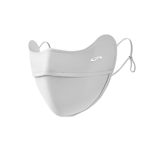 Summer New Ice Silk Sun Protection Mask Outdoor Sunshade Breathable UV Protection Ear Hook Thin Eye Corner Protecting XKZ67