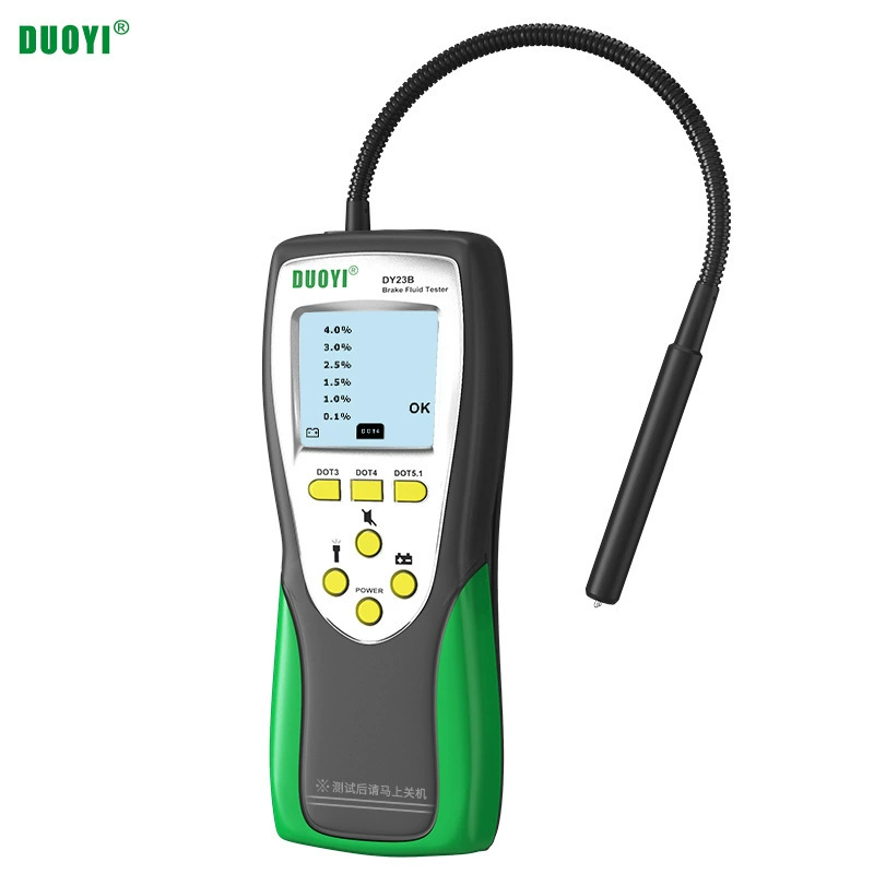 Тестер тормозной жидкости Duoyi, ручка для обнаружения автомобильной тормозной жидкости, высокоточный детектор тормозной жидкости с содержанием воды