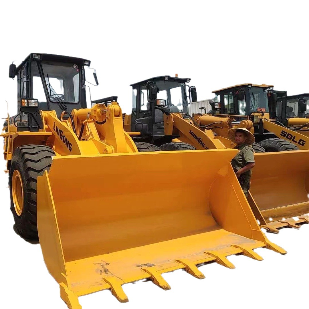 Liuzhou Usado Liugong 856H 855 50 Cargador Exportación extranjera Carter 950 966 carretilla elevadora