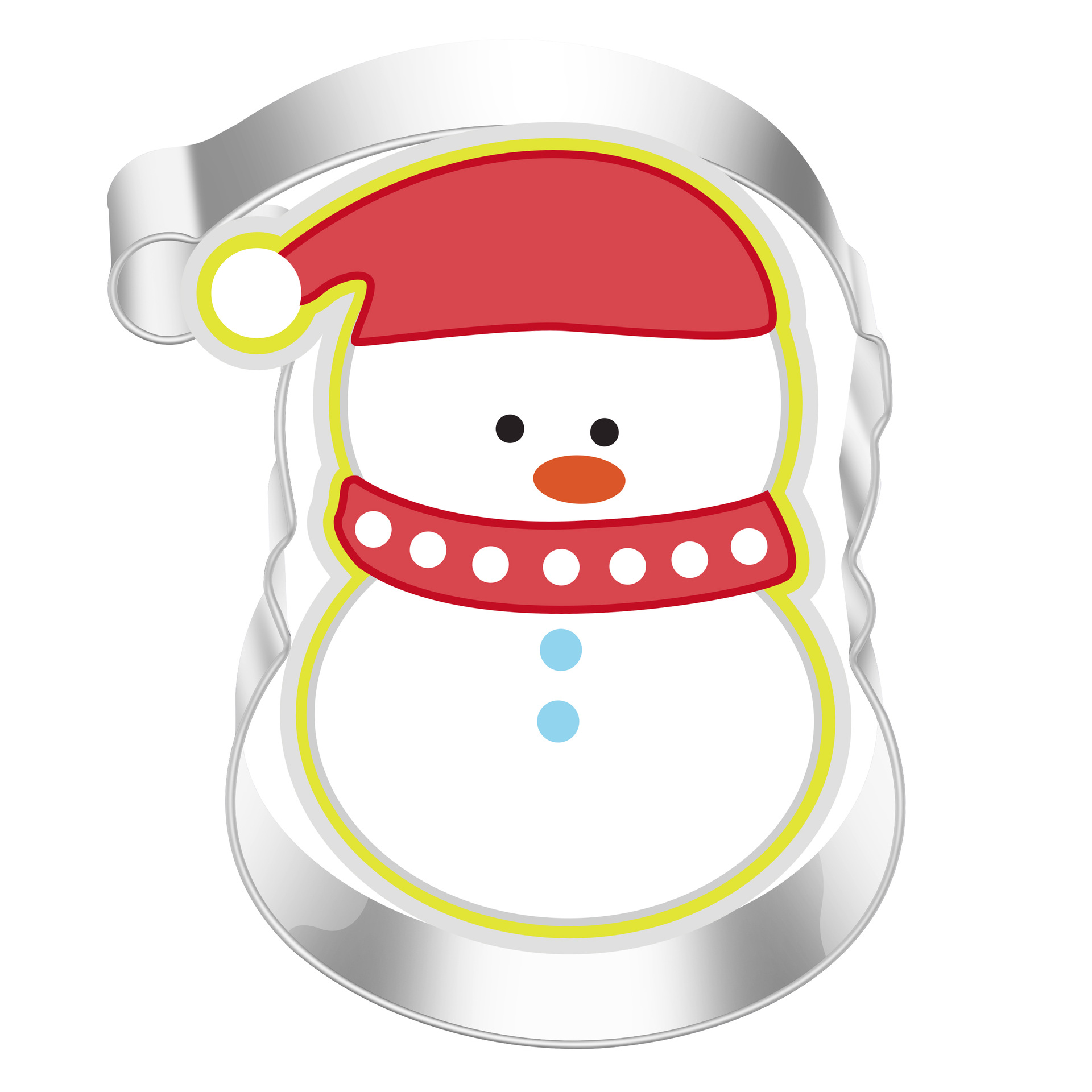 Acero inoxidable molde de galletas de Navidad árbol de Navidad Santa Claus copo de nieve alce Amazon Fuente de la fábrica de comercio exterior