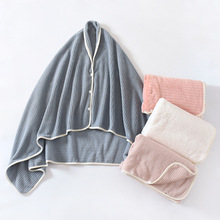 可穿式产妇空调房月子孕妇加厚斗篷中老年上衣出口办公室宝宝盖毯