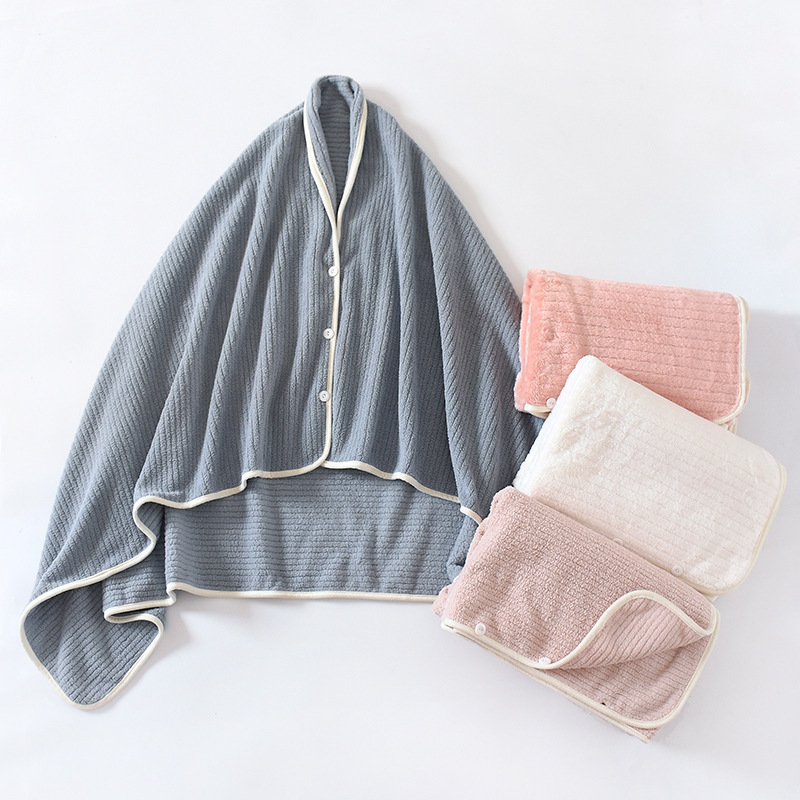 可穿式产妇空调房月子孕妇加厚斗篷中老年上衣出口办公室宝宝盖毯