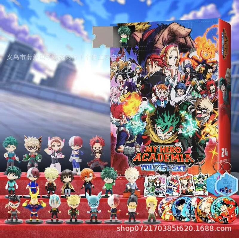 跨境 My Hero Academia Advent Calendar我的英雄学院盲盒2025|undefined