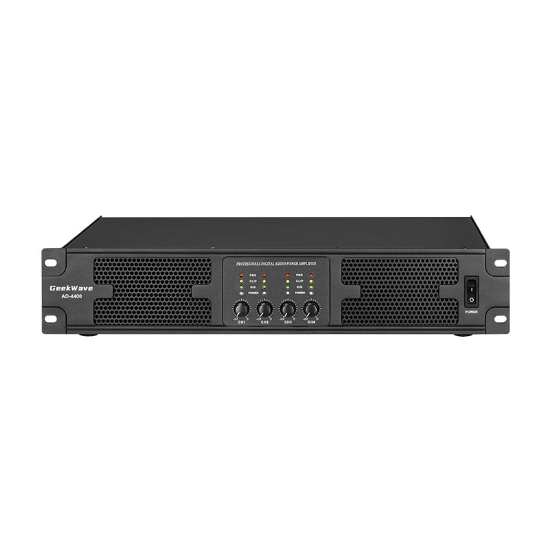 スポット 2U プロフェッショナルリアステージアンプ 2/4 チャンネルステージパフォーマンスバンド KTV ルームホームデジタルアンプ|undefined