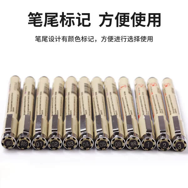 Sakura Japan Needle Tip Pen for Hand-Drawn Comics, Sketching, and Drawing; Waterproof Outlining Pen for Art Use; Sakura Needle Tip Pen