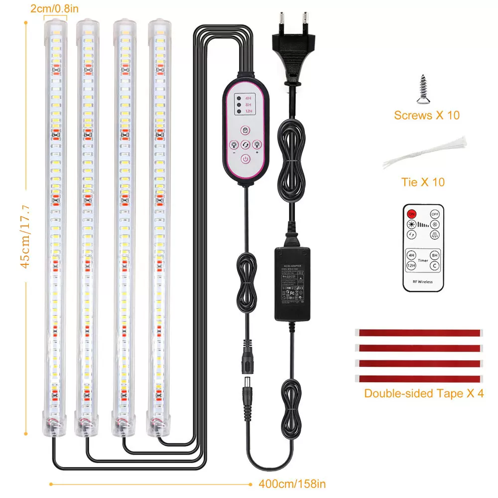 硬灯条LED植物灯全光谱室内育苗补光灯植物补光灯grow light