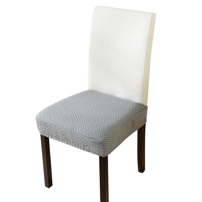 Cubierta de asiento de silla jacquard engrosada cubierta de asiento universal cubierta de silla antideslizante cubierta de silla dividida hogar cojín de silla a prueba de polvo