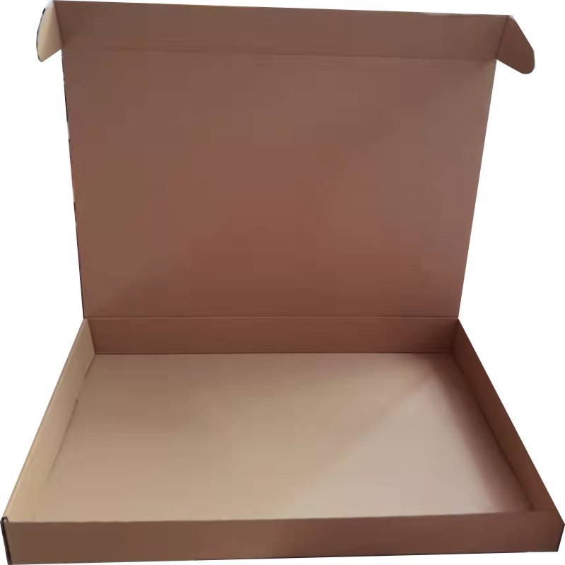 江阴张家港无锡厂家现货黄色牛皮纸大小飞机盒折叠箱