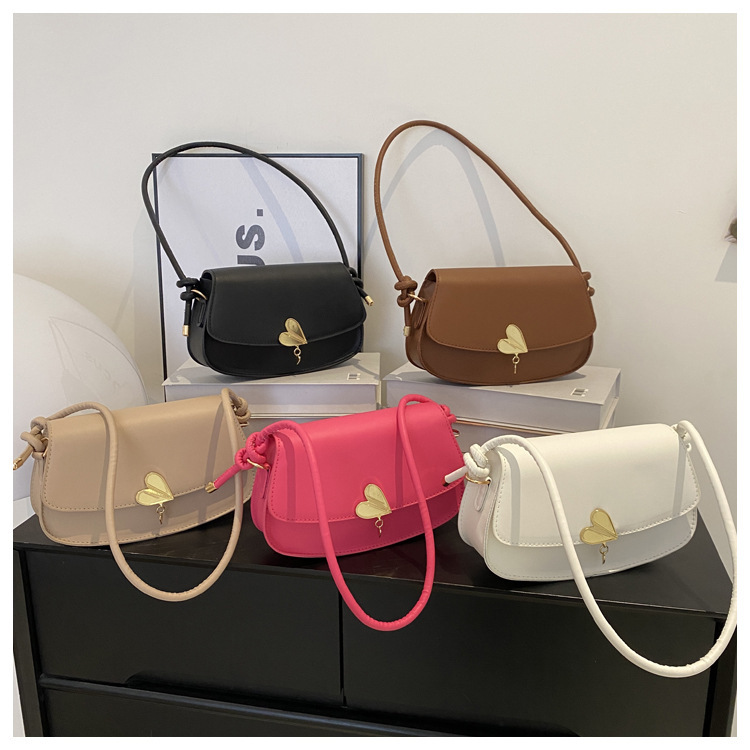 This Year's Popular Women's Bags 2025 New Spring Niche Underarm Bags High-Value Commuter Shoulder Bags Light Luxury Small Square Bags