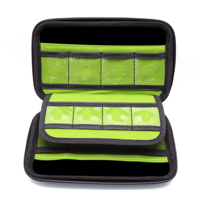 En stock bolsa de máquina de juego PSP EVA paquete de energía de disco duro móvil U disco U escudo cable de datos accesorios digitales bolsa de almacenamiento