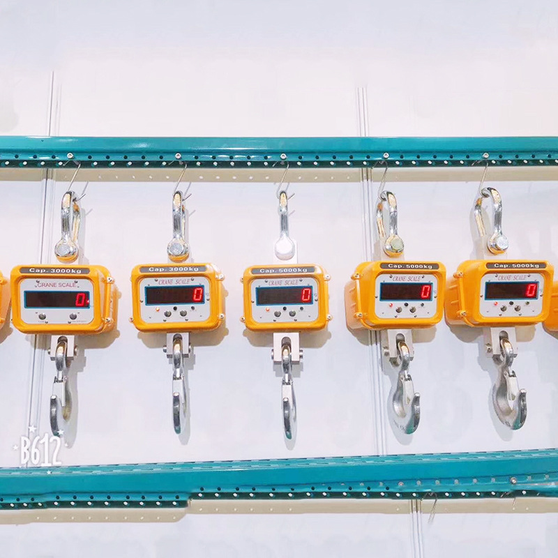 Wholesale 5t electronic hoist scale industrial trolley hook scale hook scale electronic hoist scale 10 ton direct view electronic hoist scale