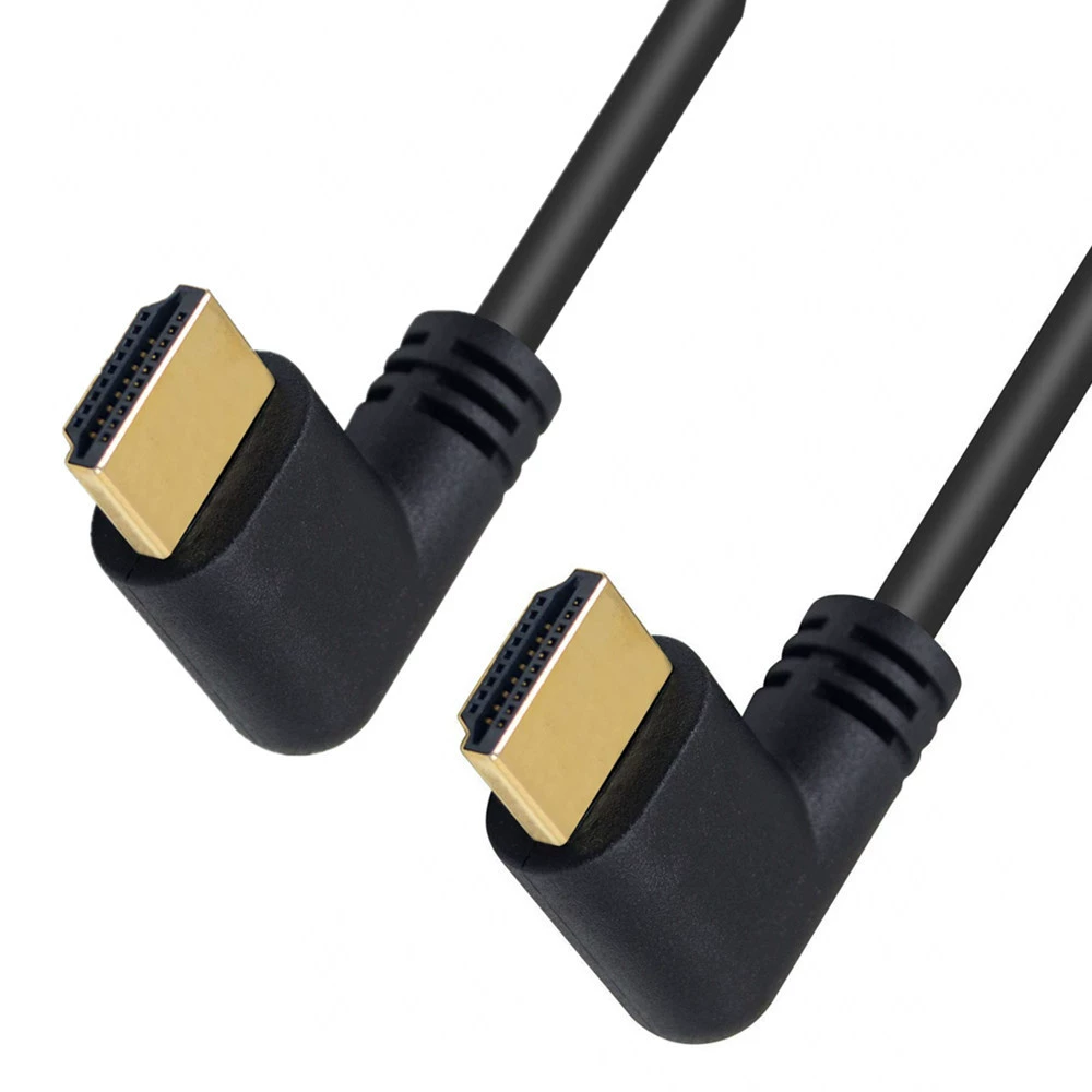 2.0 версия HDMI HD Line Link ТВ соединительный кабель данных 4K*2K 60Hz справа налево 15см;