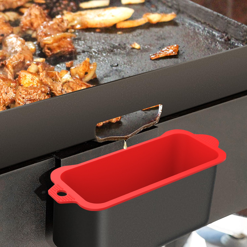 アマゾン食品級シリカゲル油入れオーブン部品は黒石焼き皿グリース収集器を再利用できる|undefined