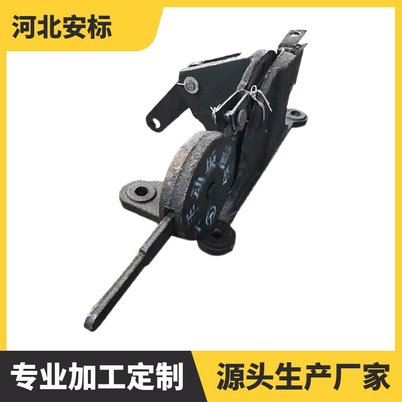道岔用手动扳道器 30kg/m道岔卧式转辙器 矿用扳道器.