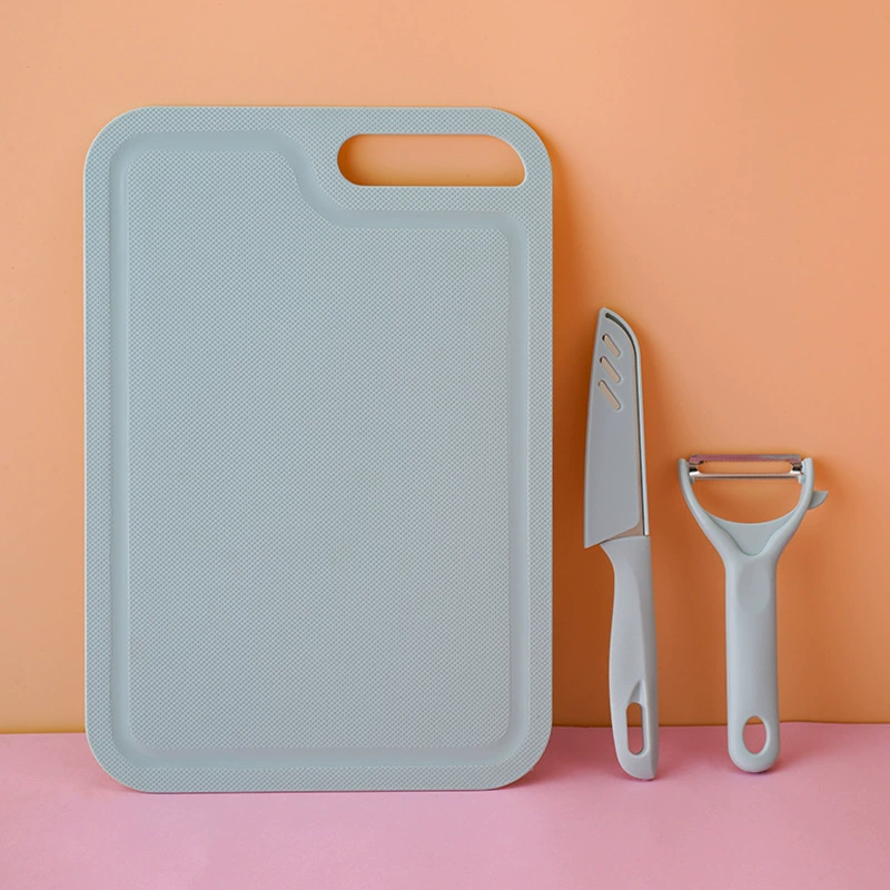 Knife and Cutting Board Set, Multi-Piece 3–5 pcs, Includes Scissors & Peeler, Gift Kit