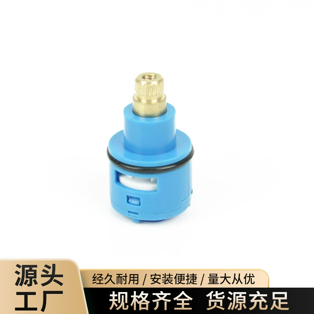 Одиночный сердечник клапана для горячей и холодной воды, 22, медная ручка, сердечник клапана, аксессуары для крана, сердечник распределителя воды, смесительный клапан, универсальный сердечник клапана