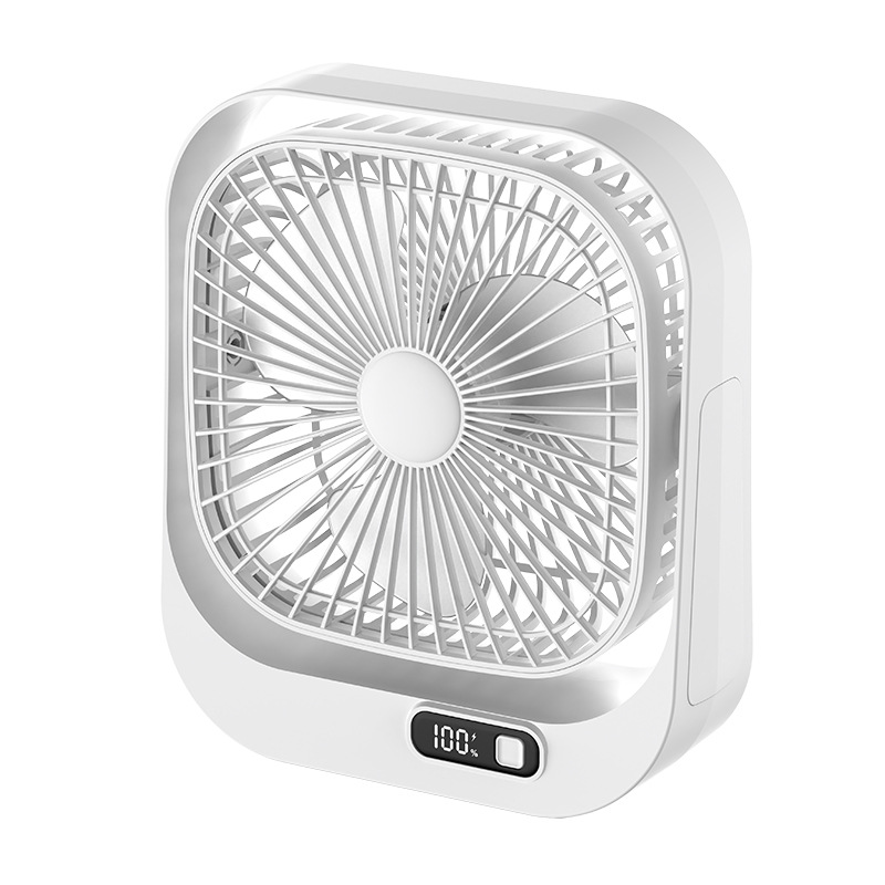 Amazon ventilador de lámpara de escritorio transfronterizo gran ventilador de viento ventilador de oficina doméstica ventilador pequeño ventilador de doble uso ventilador de circulación