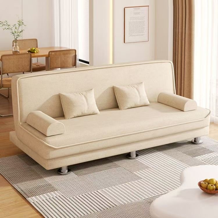 Sofa, Sofa Bed, Dual-Purpose Folding Furniture, Fabric Sofa, Double/Three-Person Sofa, Living Room Rental Sofa, Lazy Sofa Bed