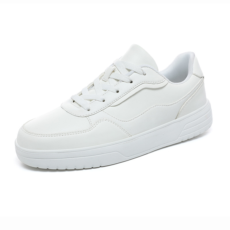 Otoño e Invierno Zapatos altos zapatos de moda estudiante zapatos de la Junta Deportiva zapatos de moda versátiles zapatos casuales deportes casuales zapatos blancos para los estudiantes