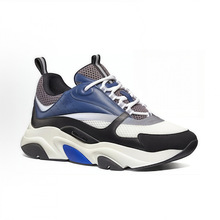 欧洲站新款B22网面系带减震防滑轻便低帮休闲运动鞋男女款外贸鞋