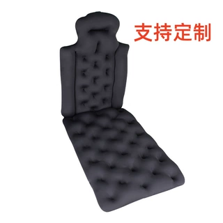 定制成人款折叠浴桶靠垫家用浴桶沐浴悬浮垫防滑吸盘护脊两折坐垫
