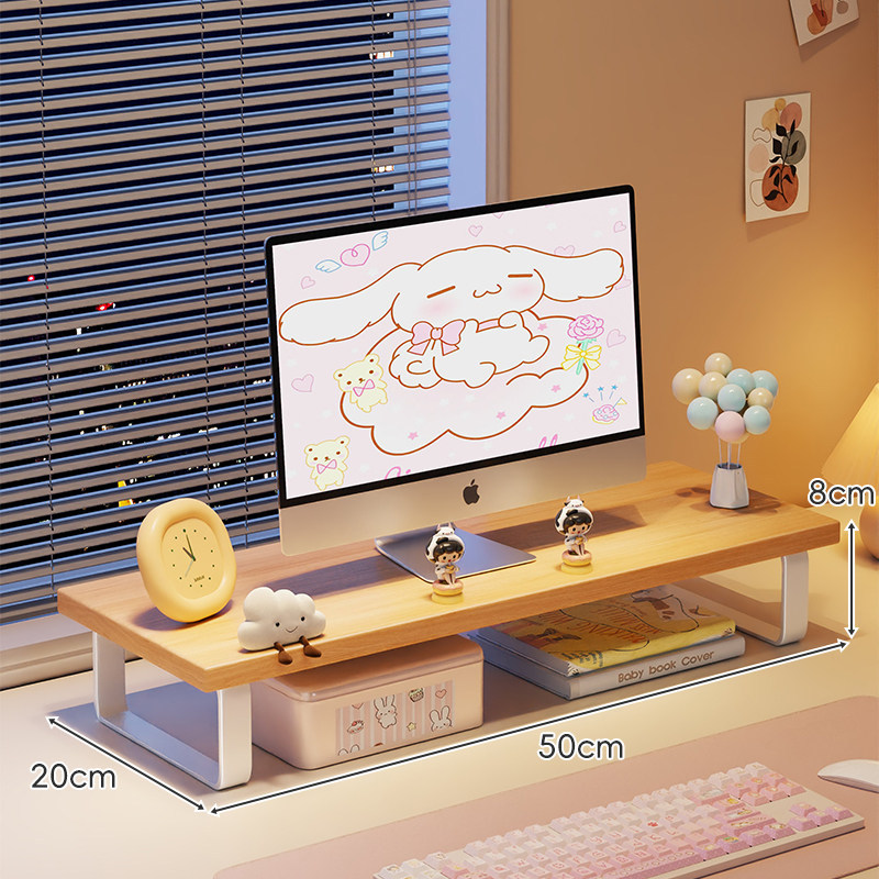 Soporte Elevador de Monitor, Elevador para Escritorio y Oficina