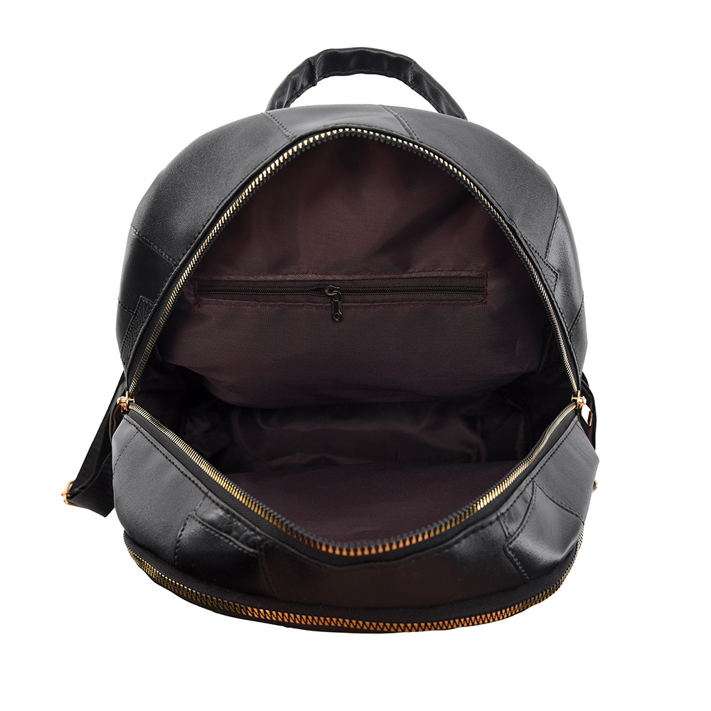 Mochila para mujer nueva moda todo-fósforo mochila de viaje bolso de viaje simple cuero suave mochila escolar de gran capacidad al por mayor
