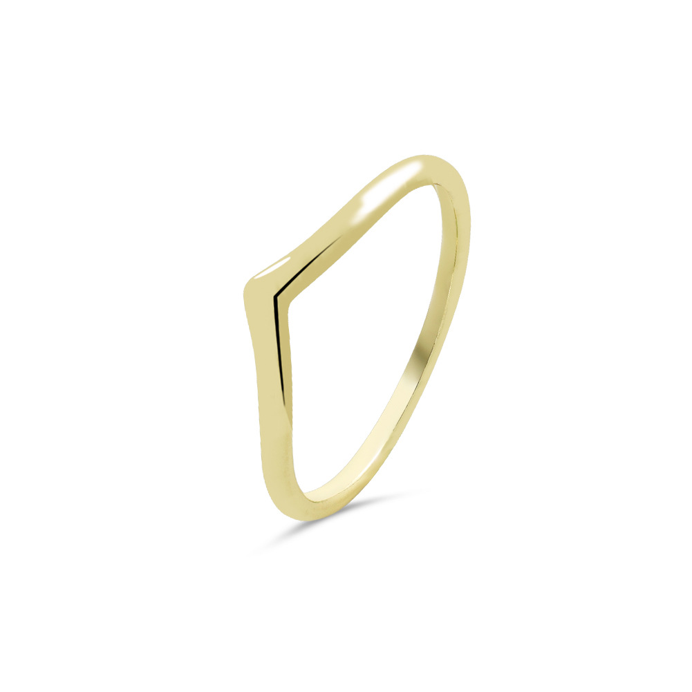 Geometric Shape Copper Ring display picture 2