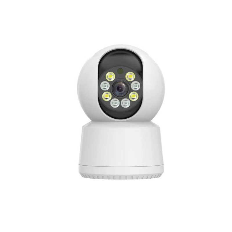 Cámara de vigilancia doméstica monitor inalámbrico HD Night Vision 360 grados panorámico de rotación para ver casa remoto