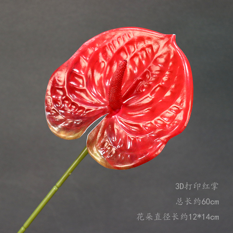 8호 3D 프린팅된 안스리움