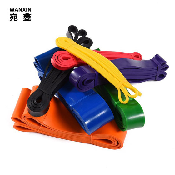 Cross-border supply resistance band multifunctional yoga fitness exercise pull rope TPE strength training shaping elastic band