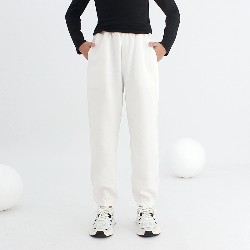 Pantalones de primavera para niños, estilo coreano, nuevos pantalones deportivos largos para niños, pantalones casuales de color sólido para niños grandes, pantalones antimosquitos, pantalones para niños al por mayor