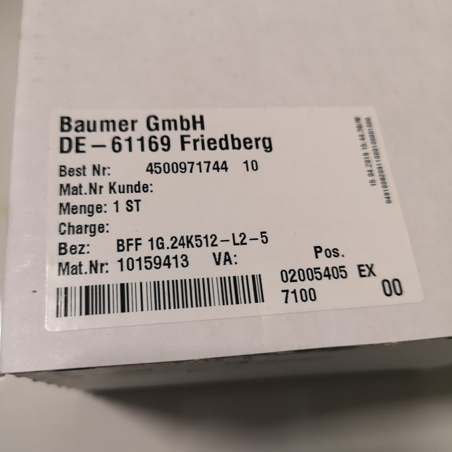 供应BAUMER编码器BFF1G.24K512—12—15