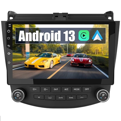 Cross-border quad/eight-core Android car GPS navigation central control carplay radio for Honda Accord 7 generation