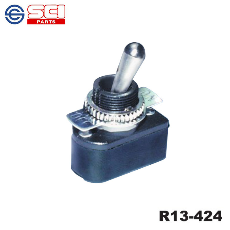 SCI新进15MM开孔钮子开关3A250V符合UL ROHS单刀单掷R13-424