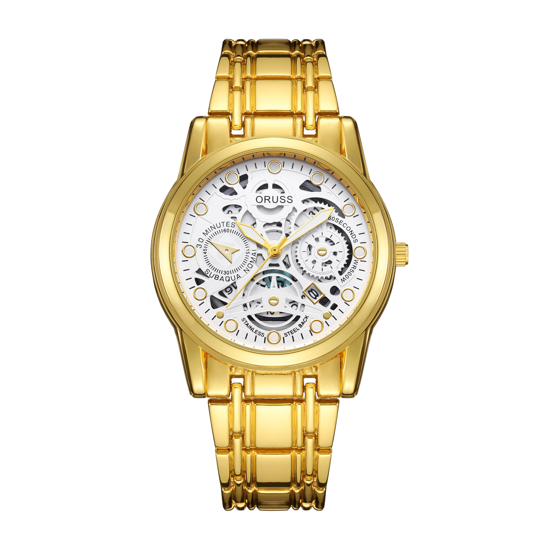 표면이 흰색인 중공 금