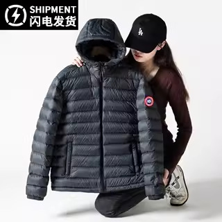 2025秋冬新款轻薄羽绒服男士户外运动连帽短款上衣情侣排骨外套女|undefined