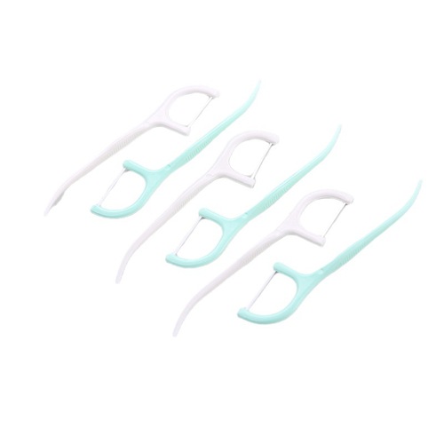 Japanese FaSoLa ultra-fine dental floss toothpick classic dental floss family safety floss stick toothpick box set of 50 pieces