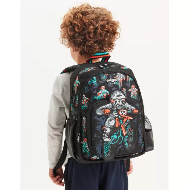 Australia smiggle niños mochila de dibujos animados mochila de hombro de gran capacidad para motociclistas bolsas de comidas caja de comidas