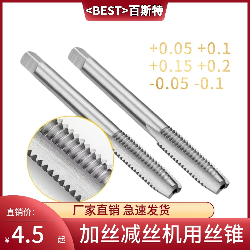 Передний шелковый конус с проволокой 0.05 0.1 минус проволо-0.05-0.1 Прямой канавки & M2-M12 для винтового конуса