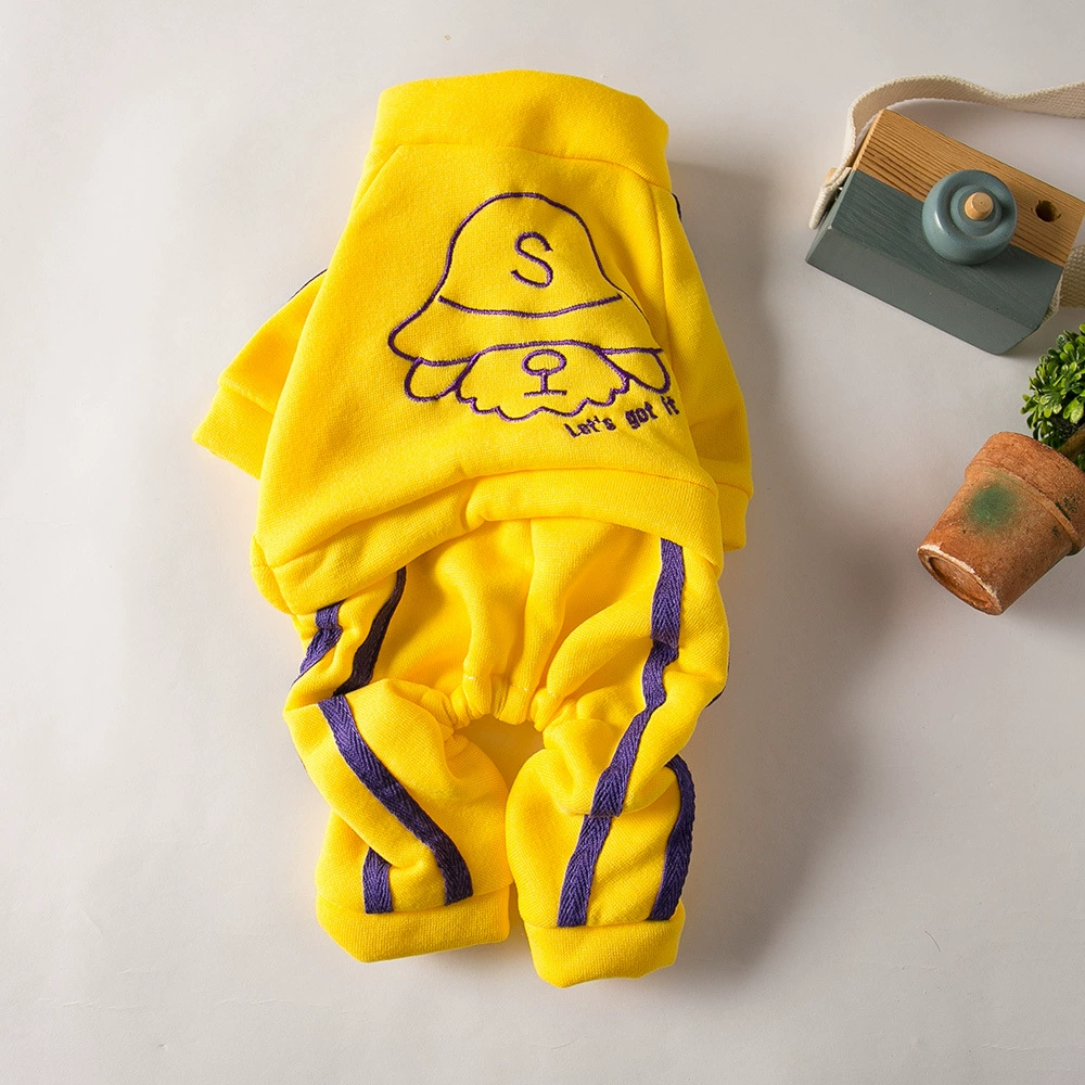 Одежда для домашних животных осенью и зимой теплая собака кошка одежда милый медведь свитой щенок шерстяная одежда кошачий костюм оптом