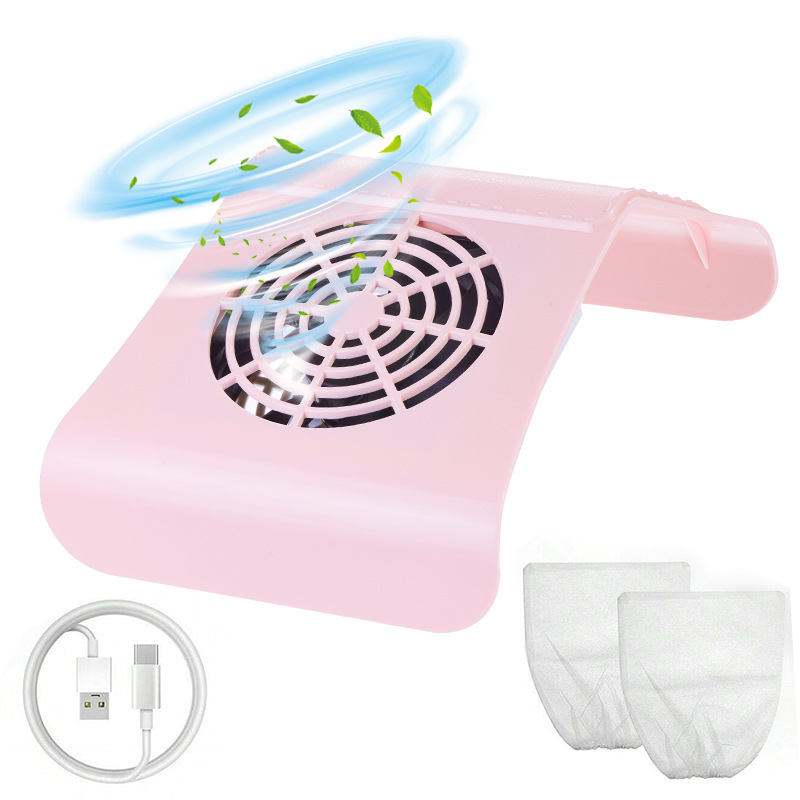 Colector de polvo de uñas colector de polvo de uñas nuevo colector de polvo de uñas mudo Colector de polvo de salón de uñas japonés