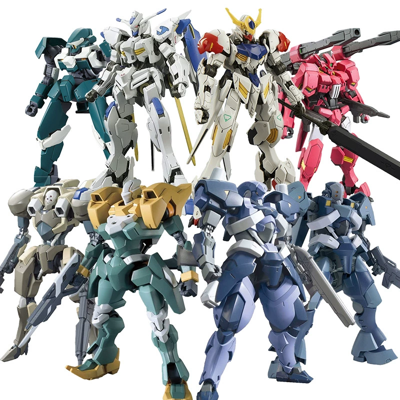 Собранная модель Bandai SDTVHGMGPG Iron-Blooded Orphan Barbatos Sirius Emperor Form Robot