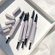 Waterproof Eyebrow Pencil, Long-Lasting, Beginner-Friendly, 5 Shade Options