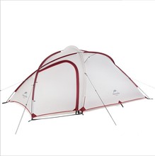 NH海比一室一厅帐篷户外2-3人野外家庭露营野营登山防雨双层帐篷