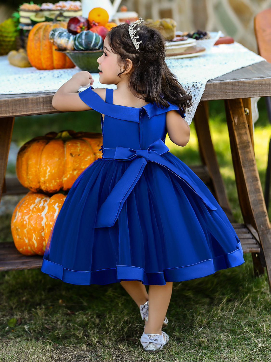 Vestido de niña de Amazon con tirantes, vestido infantil con bordado de cuentas, vestido de princesa, vestido de malla, nuevo estilo de verano