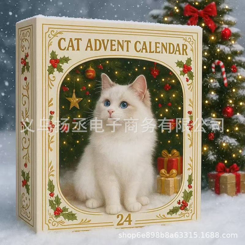 跨境新款Purrfect Christmas – Cat Lovers AdventCalendar 2025|undefined